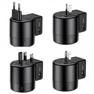 Universal Travel Charger EU UK USA AUS 2x USB 2.4