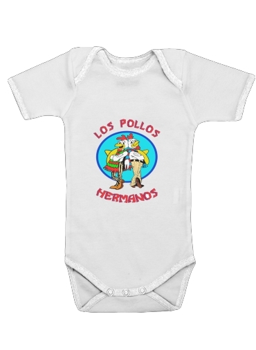   Los Pollos Hermanos voor Baby short sleeve onesies