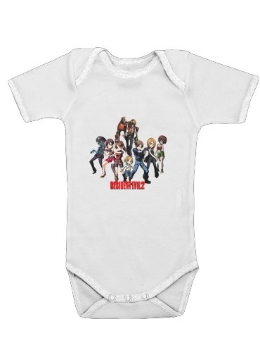  Ada Wong voor Baby short sleeve onesies