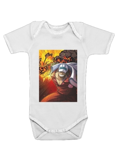  aikanu marines voor Baby short sleeve onesies