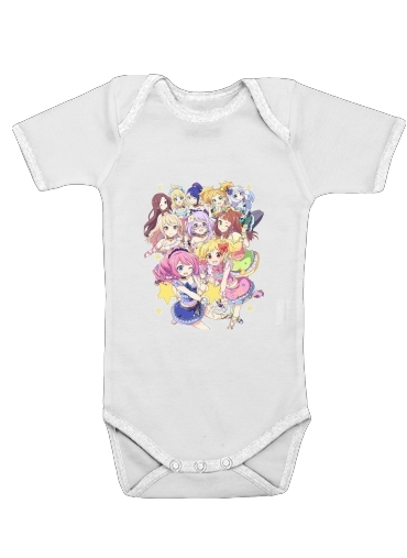  Aikatsu be an idol voor Baby short sleeve onesies