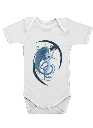  Aquarius Girl  voor Baby short sleeve onesies