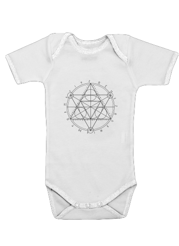  Arcane Magic Symbol voor Baby short sleeve onesies