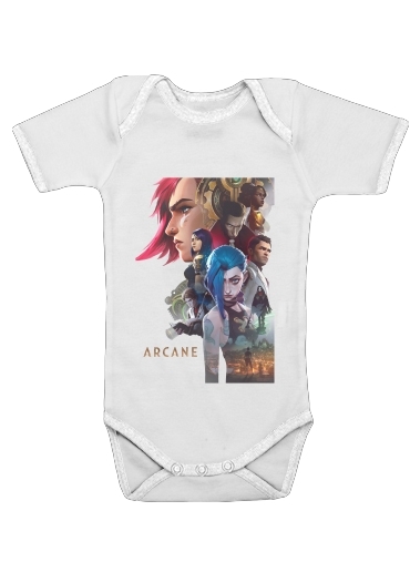  Arcane Sisters Life voor Baby short sleeve onesies