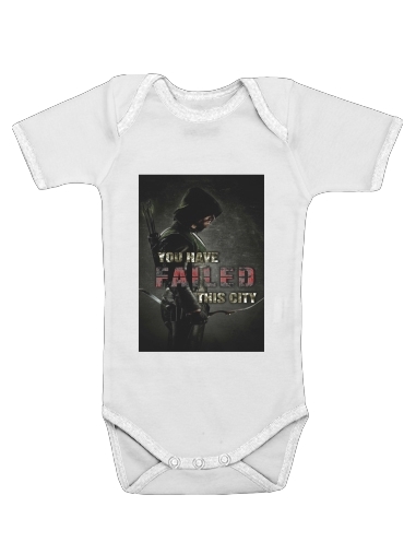  Arrow you have failed this city voor Baby short sleeve onesies