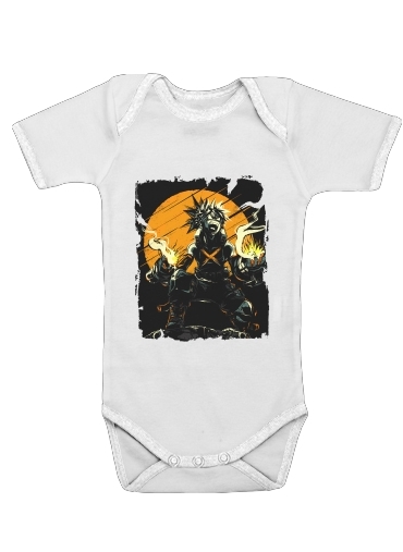  Bakugo Crazy Bombing voor Baby short sleeve onesies