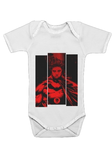  Bat Pattinson voor Baby short sleeve onesies