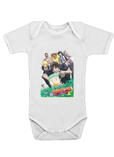  beelzebub voor Baby short sleeve onesies