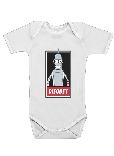  Bender Disobey voor Baby short sleeve onesies