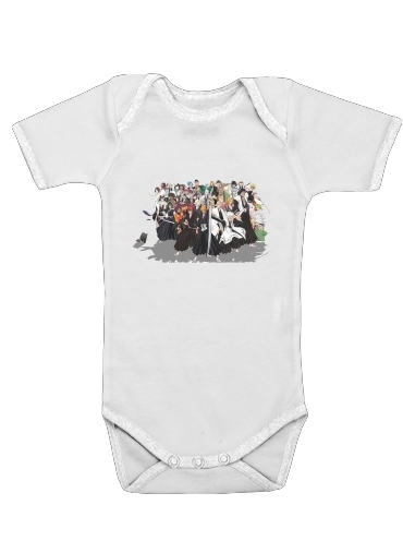  Bleach All characters voor Baby short sleeve onesies