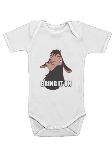  Bring it on Emperor Kuzco voor Baby short sleeve onesies