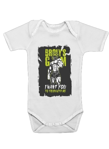  Broly Training Gym voor Baby short sleeve onesies