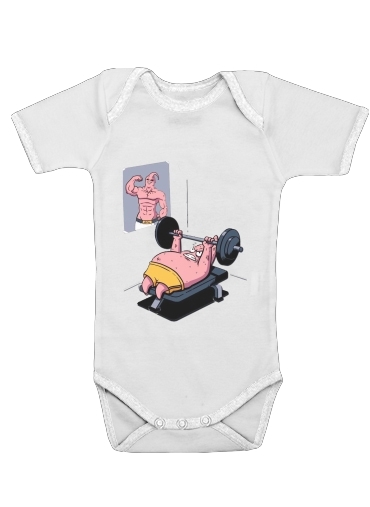  Buu x Patrick Fan voor Baby short sleeve onesies