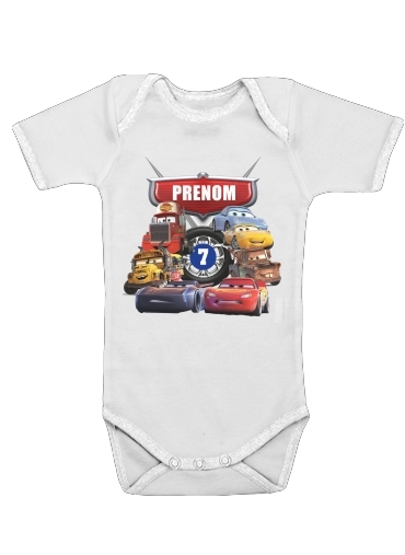  Cars Birthday Gift voor Baby short sleeve onesies