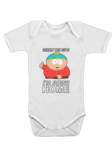  Cartman Going Home voor Baby short sleeve onesies