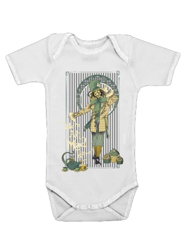  Chapelier fou voor Baby short sleeve onesies