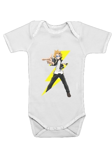  ChargeBolt rocks voor Baby short sleeve onesies