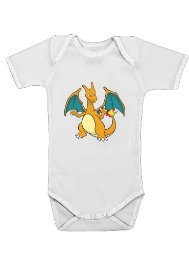  Charizard Fire voor Baby short sleeve onesies