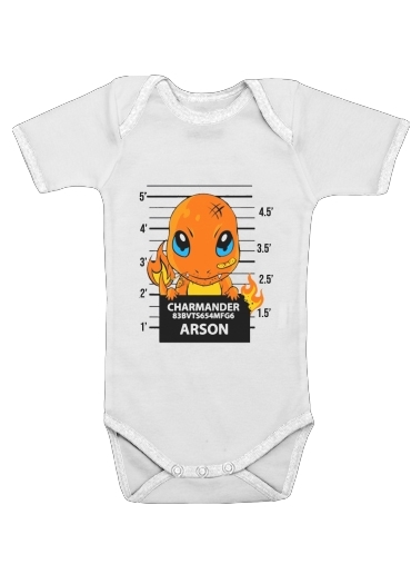  Charmander Jail voor Baby short sleeve onesies