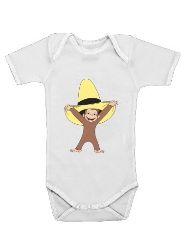  Curious Georges voor Baby short sleeve onesies