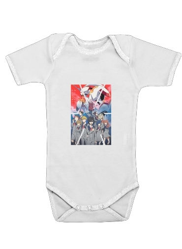  darling in the franxx voor Baby short sleeve onesies