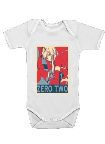  Darling Zero Two Propaganda voor Baby short sleeve onesies