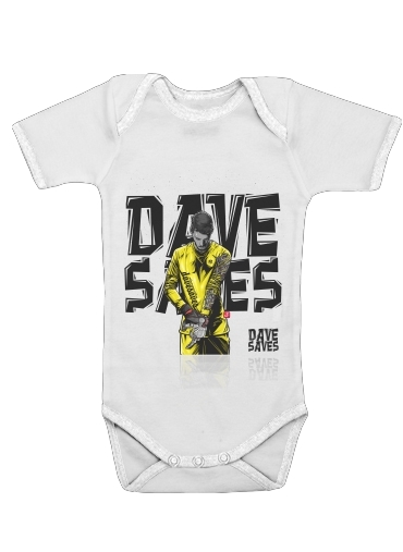  Dave Saves voor Baby short sleeve onesies