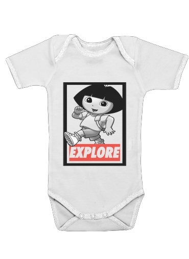  Dora Explore voor Baby short sleeve onesies