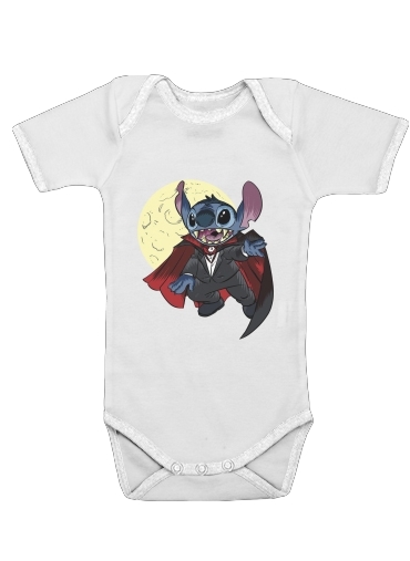  Dracula Stitch Parody Fan Art voor Baby short sleeve onesies