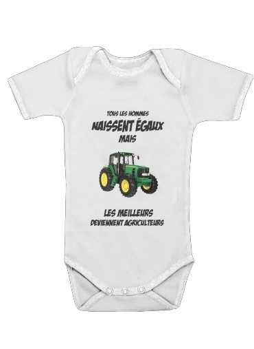  Egaux Agriculteurs voor Baby short sleeve onesies