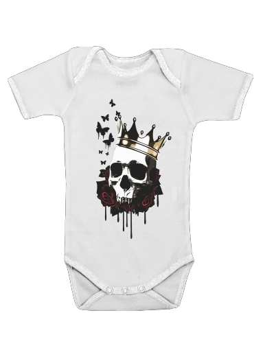  El Rey de la Muerte voor Baby short sleeve onesies