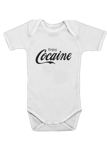  Enjoy Cocaine voor Baby short sleeve onesies