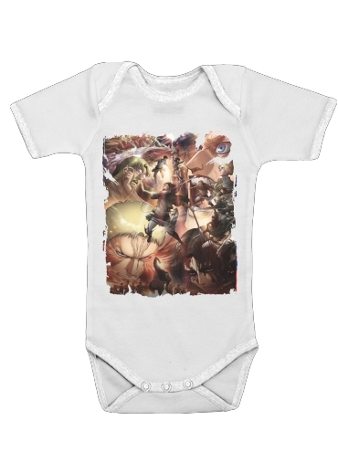  Eren Family Art Season 2 voor Baby short sleeve onesies