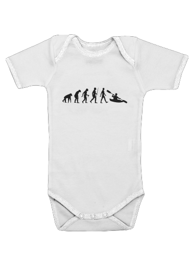  Evolution of Kayak Born to do Kayak voor Baby short sleeve onesies