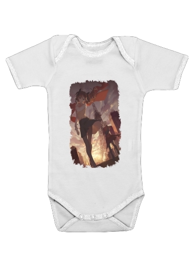  Fate Stay Night Tosaka Rin voor Baby short sleeve onesies