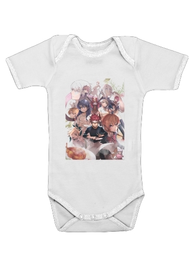  Food Wars Group Art voor Baby short sleeve onesies