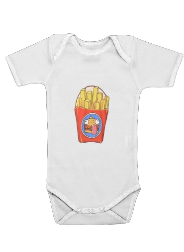  French Fries by Fortnite voor Baby short sleeve onesies