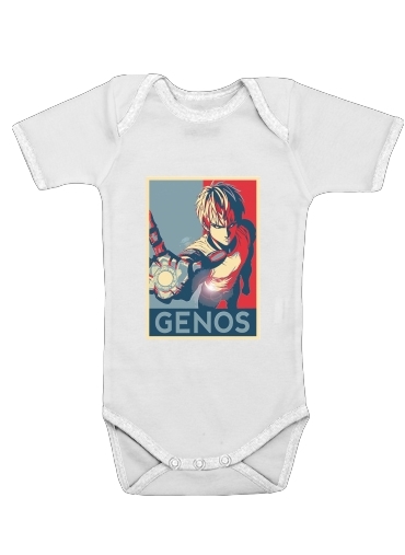  Genos propaganda voor Baby short sleeve onesies