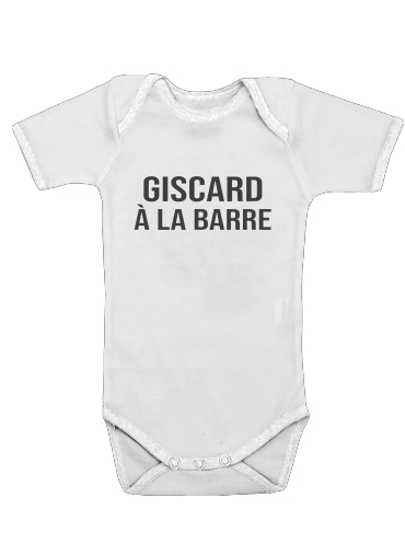  Giscard a la barre voor Baby short sleeve onesies