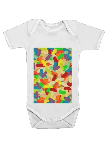  Gummy London Phone  voor Baby short sleeve onesies