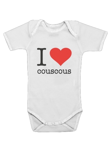  I love couscous voor Baby short sleeve onesies