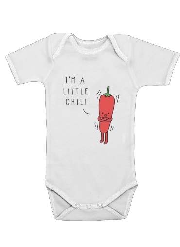  Im a little chili voor Baby short sleeve onesies