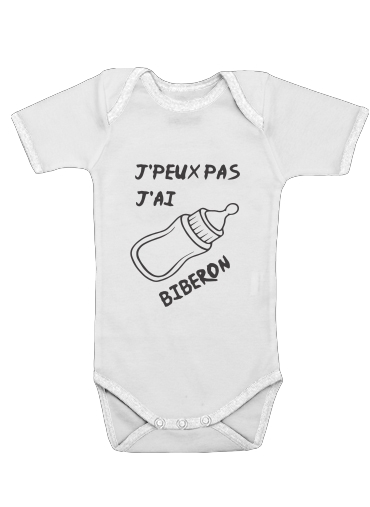  Je peux pas jai Bilal voor Baby short sleeve onesies