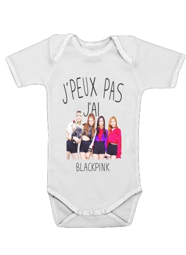  Je peux pas jai blackpink voor Baby short sleeve onesies