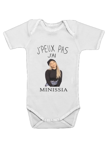  Je peux pas jai Minissia voor Baby short sleeve onesies