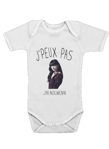  Je peux pas jai Nolwenn voor Baby short sleeve onesies