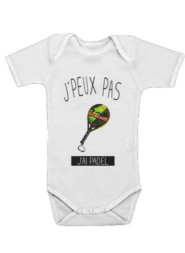  Je peux pas jai Padel voor Baby short sleeve onesies