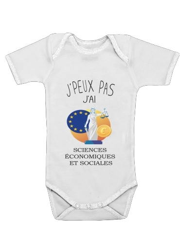  Je peux pas jai SES voor Baby short sleeve onesies