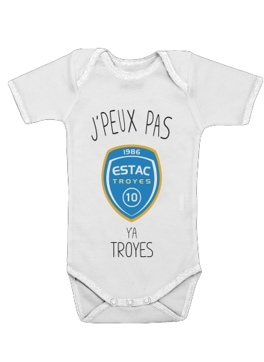  Je peux pas ya Troyes voor Baby short sleeve onesies