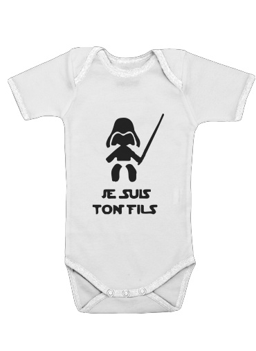  Je suis ton Fils voor Baby short sleeve onesies